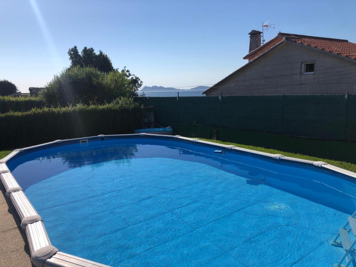 Precioso Apartamento Con Terreno Y Vistas A Cies Vigo Exterior photo