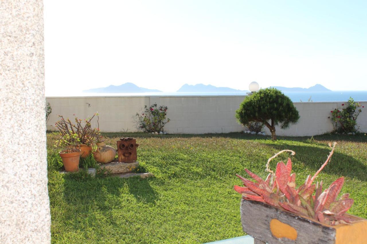 Precioso Apartamento Con Terreno Y Vistas A Cies Vigo Exterior photo